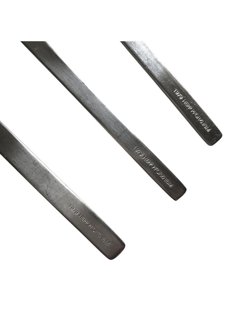 Lufthansa Hepp Pforzheim 3 pc Flatware Set Knife, Fork, Spoon - Picture 3 of 3